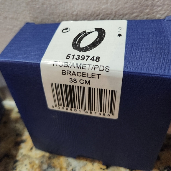 Swarovski Stardust Ruby Ladies Double Bracelet 5139748 ~ New - Picture 13 of 15